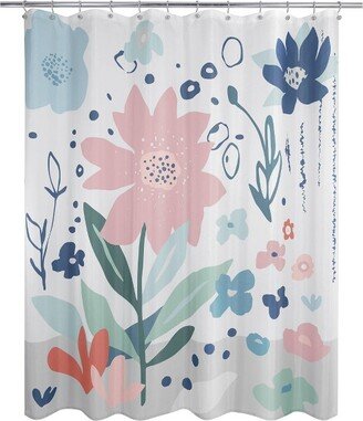 Summer Flower Kids' Shower Curtain - Allure Home Creations