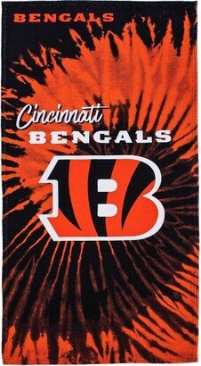 NFL Cincinnati Bengals Pyschedelic Beach Towel