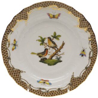 Rothschild Bird Brown Motif 08 Bread & Butter Plate