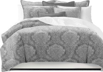 6ix Tailors Ophelia Gray Coverlet and Pillow Sham