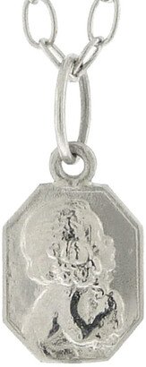 Custom Engraved Classic Platinum Child Charm