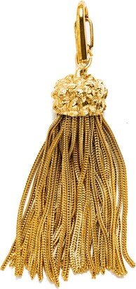 Lovard Short Gold Tassel Charm