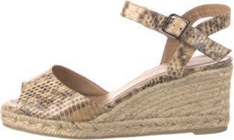 Python Animal Print Espadrilles