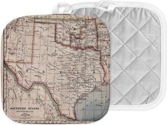 Texas Map Hot Pad - Pot Holder Airbnb Kitchen Wedding Gift