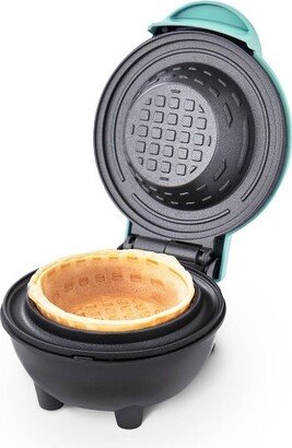 Mini Waffle Bowl Maker - Aqua