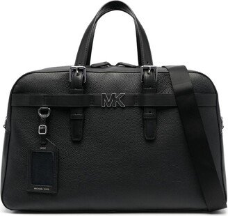 Hudson pebbled-leather luggage