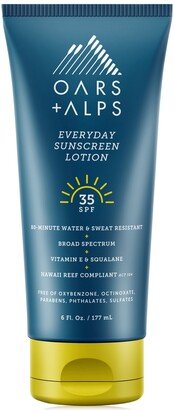 Oars + Alps Everyday Sunscreen Lotion Spf 35