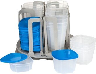 Chef Buddy Swirl Around 49 Pc Food Storage Organizer