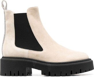 55mm Slip-On Leather Boots