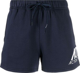 Logo-Print Cotton Short Shorts