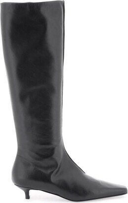 'slim' knee-high boots