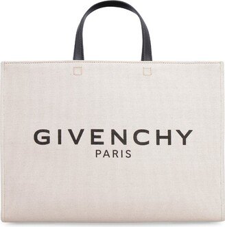 Logo Printed Tote Bag-AG