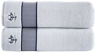 Fancy Border 2Pc Bath Sheets