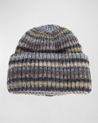 India Mohair-Blend Beanie