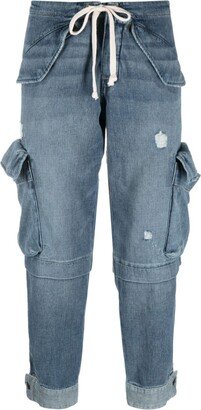 Detachable-Leg Cargo Jeans