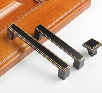 Oil Rubbed Bronze Knob Kitchen Cabinet Pulls Drawer Pull Handles Dresser Zinc Alloy Door Handle Furniture Hardware