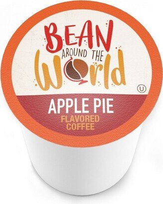 Bean Around The World Apple Pie Flavored Coffee Pods,Keurig 2.0 compatible,40 CT