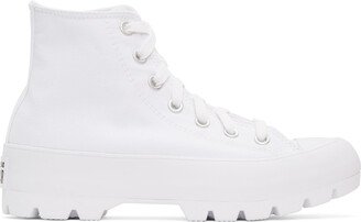 White Chuck Taylor All Star Lugged High Sneakers