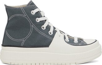 Gray & White Chuck Taylor All Star Construct Sneakers