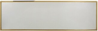 Pinefield Modern Rectangular Standing Mirror by Mirror, Gold