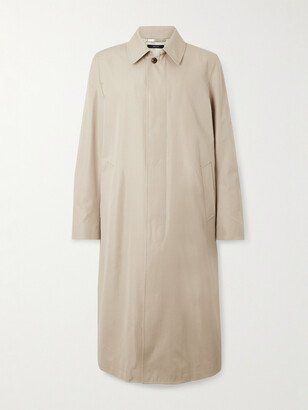 Cotton and Silk-Blend Poplin Trench Coat