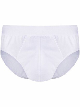 Elasticated-Waistband Briefs