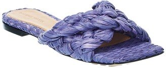 Stretch Raffia Sandal