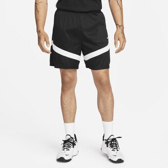 Men's Icon Dri-FIT 6 Basketball Shorts in Black