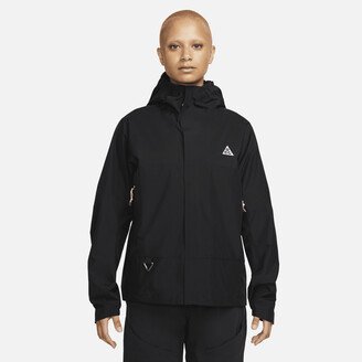 Women's ACG Cascade Rain Storm-FIT Water-Resistant Lightweight Jacket in Black