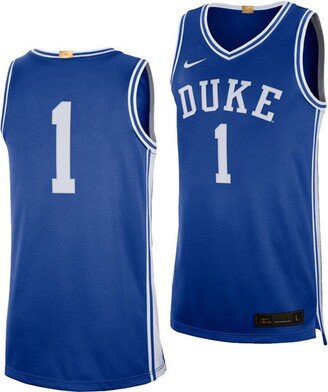 Men's Duke Blue Devils Limited Basketball Road Jersey - RoyalBlue/White