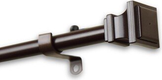 InstyleDesign Box Adjustable Curtain Rod 7/16-inch