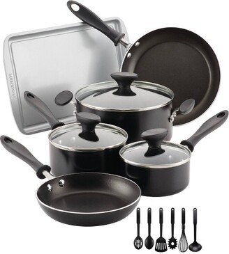 Reliance 15pc Aluminum Nonstick Cookware Set with Prestige Tools