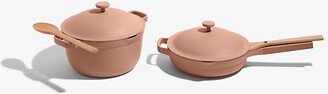 Spice Home Cook Duo Ceramic pot and pan Two-piece set Worth £270