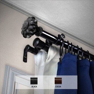 InStyleDesign Amor Triple Curtain Rod 13/16 inch dia.