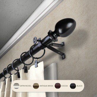 InStyleDesign Ivo Adjustable Curtain Rod 13/16 inch dia.