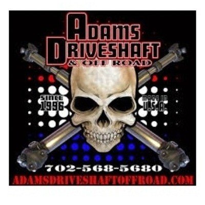 Adams Driveshaft Promo Codes & Coupons