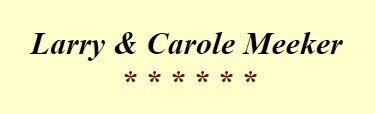 Larry & Carole Meeker Promo Codes & Coupons