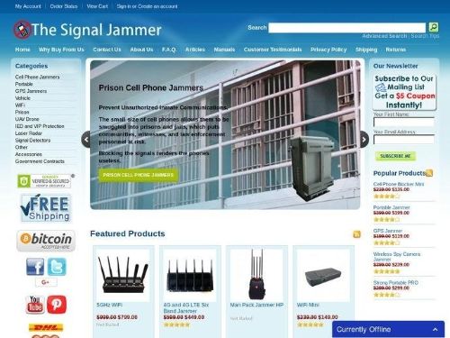 The Signal Jammer Promo Codes & Coupons