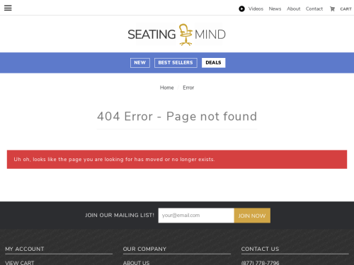 Seating Minds Promo Codes & Coupons