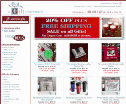 A Gift Personalized Promo Codes & Coupons