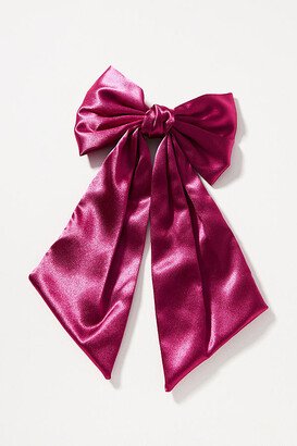 By Anthropologie Satin Bow Hair Barrette-AA