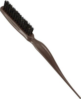 Unique Bargains Nylon Three Row Teasing Brush 8.86 Length 1 Pc Brown