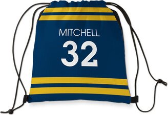 Drawstring Backpacks: Team Stripes Drawstring Backpack