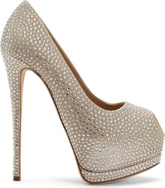 Sharon 140mm rhinestone-embellished pumps-AA