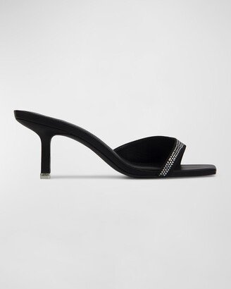 Madison Square-Toe Slide Sandals