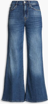 Le Pixie Palazzo high-rise wide-leg jeans