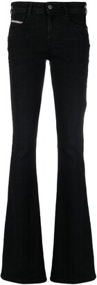 Mid-Rise Flared-Leg Jeans-AA