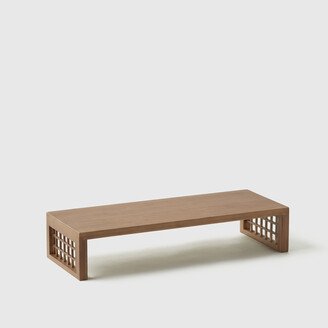 Marie Kondo Shoji Bamboo Monitor Stand Kocha Brown