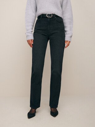 Abby High Rise Straight Jeans