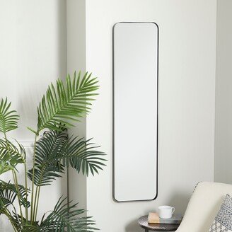 Studio 350 Iron Contemporary Wall Mirror - 12 x 2 x 48